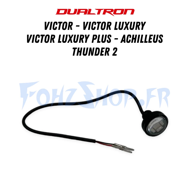 LED bleue côté droit/gauche pour Dualtron Victor, Victor Luxury, Victor Luxury +, Achilleus & Thunder 2 - Vue 1