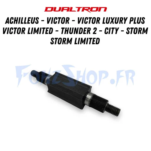 Axe d'amortisseur 66mm avant/arrière pour Dualtron Achilleus, Victor, Victor Luxury +, Victor Limited, Thunder 2, City, Storm & Storm Limited