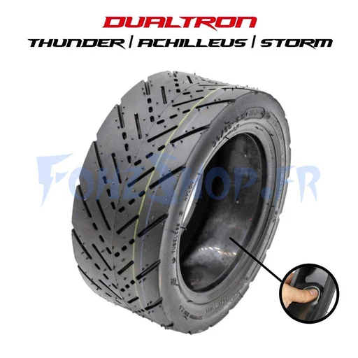 Pneu increvable 90/65-6,5 pour Dualtron Achilleus, Thunder 2, Thunder 3, Thunder 1, Storm, Storm UP, Storm Limited, Alien, Langfeite H1, Rovoron R7 & Rovoron R7 Pro