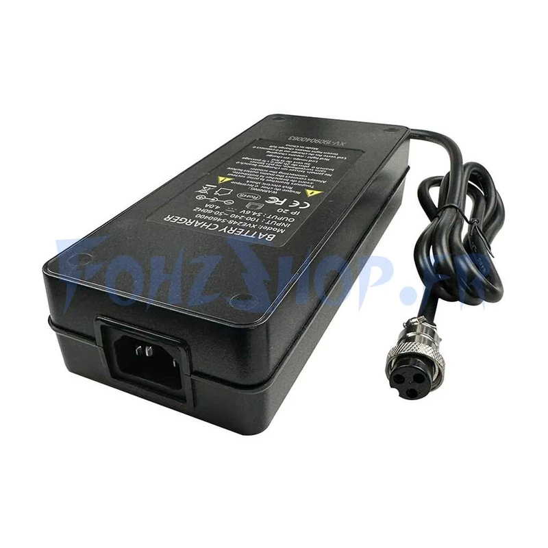 Chargeur 48V > 54.6V / 2A (connecteur GX16-3P) - Vista 2