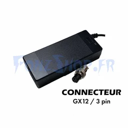 Chargeur 24V > 29.4V / 2A (connecteur GX16-3P) - Vista 1