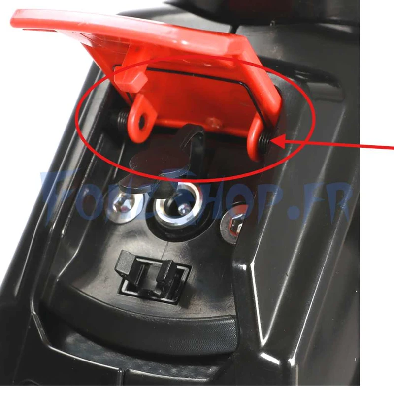 Ressort cache port de charge pour Dualtron Dolphin - Vue 1