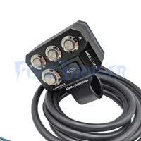 Commodo phare, clignotant, LED, klaxon et warning pour Dualtron Victor Limited - Vue 2