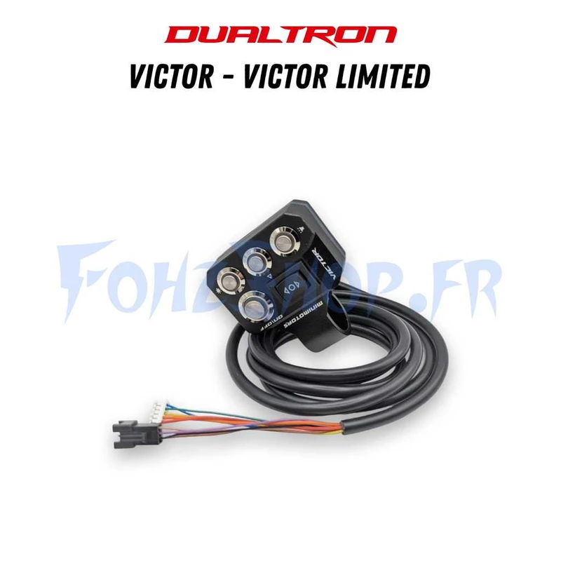 Commodo phare/clignotant/LED/klaxon/warning pour Dualtron Victor & Victor Limited - Vue 1