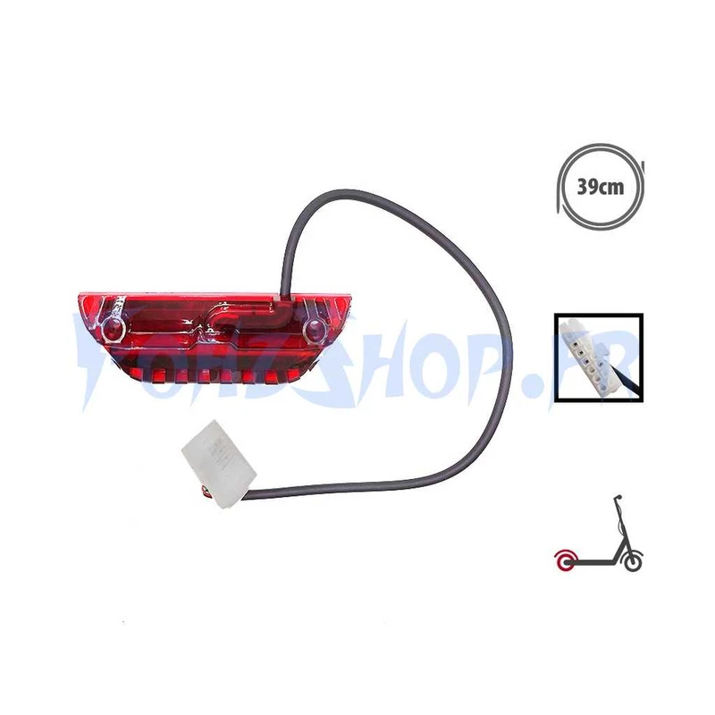 LED trasera versión B para Kukirin G2 - Vista 1