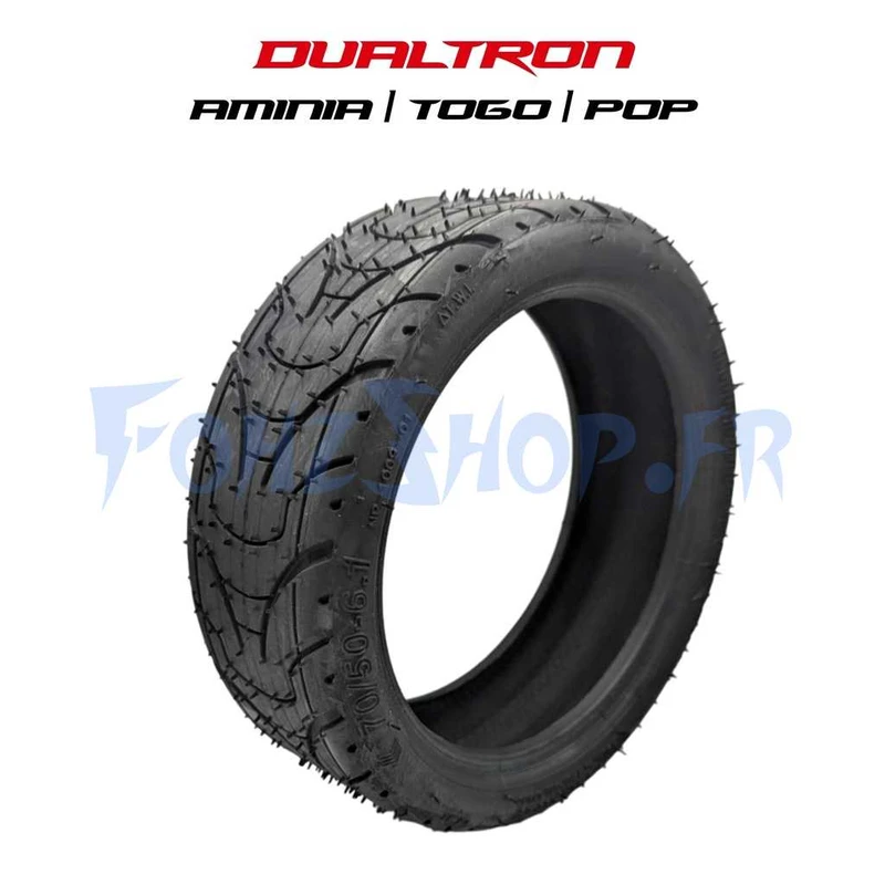 Pneu tubeless avant pour Dualtron Aminia, Dolphin & Pop mono moteur - Vue 1