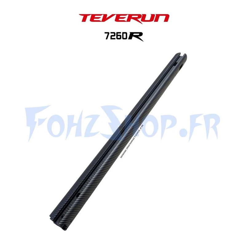 Colonne de direction effet carbone pour Teverun Fighter 7260R 2025 - Vue 1