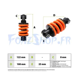 Amortisseur pour Kukirin T3 - Vue 4