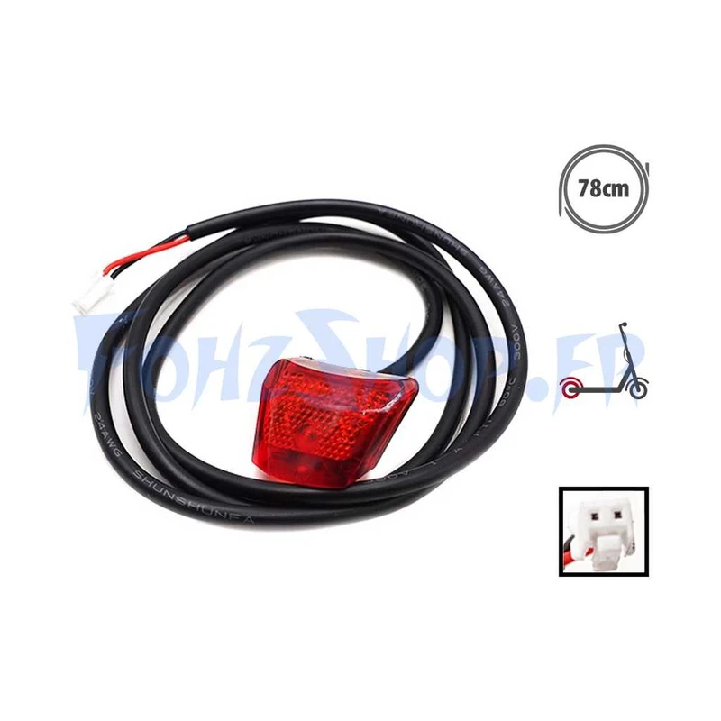 Feu arrière pour Kukirin S1 Max - Vue 1