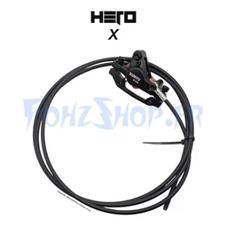 Étrier de frein avec durite arrière pour Hero X - Vue 1