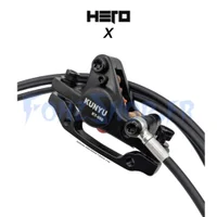 Étrier de frein avec durite arrière pour Hero X - Vue 2