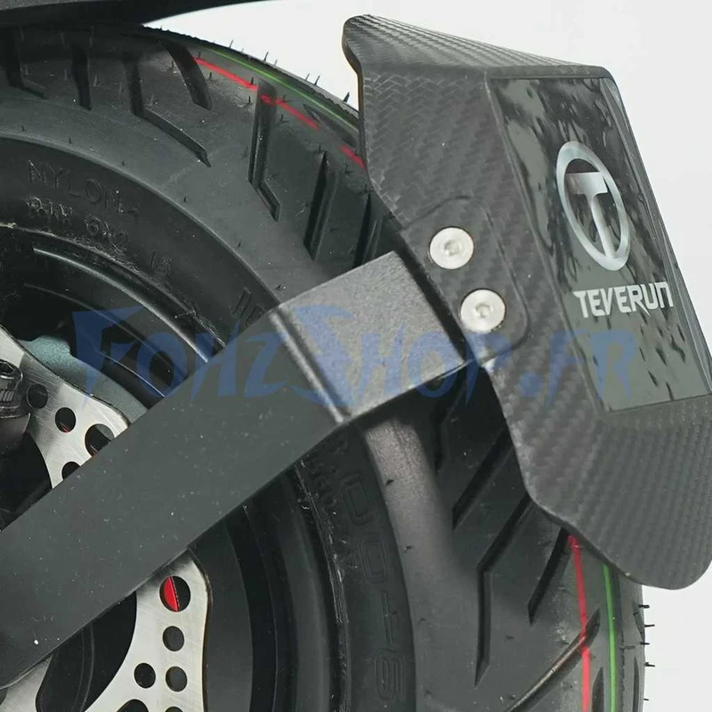 Support de plaque d’immatriculation pour Teverun Fighter Mini, Eco & Pro - Vue 3