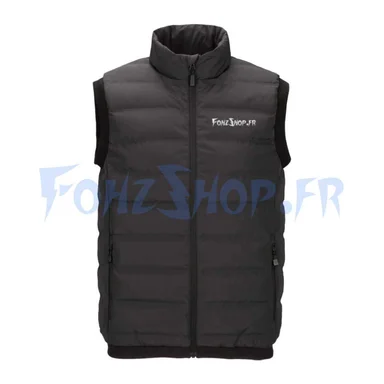 Doudoune sans manche noire FōhzShop