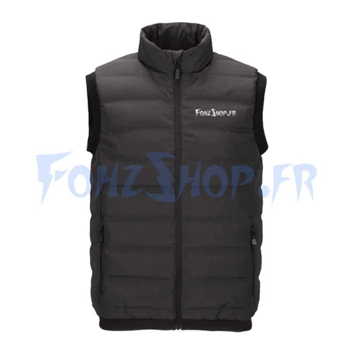 Doudoune sans manche noire FōhzShop