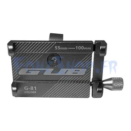 Support téléphone GUB G81 titane - Vue 2
