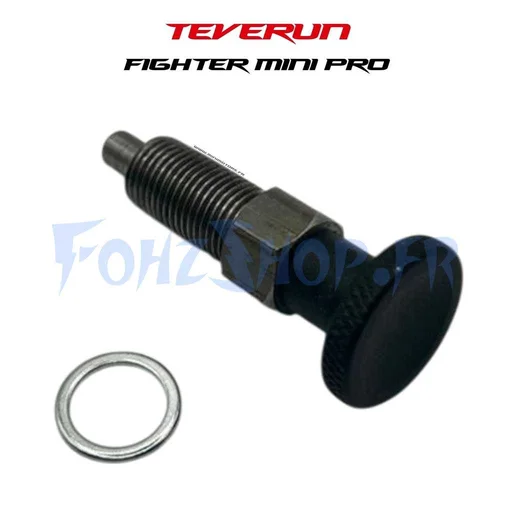 Goupille de verrouillage de pliage effet carbone pour Teverun Fighter Mini, Fighter Mini Pro, Fighter Mini Pro 2025 & Fighter Mini Pro 2026