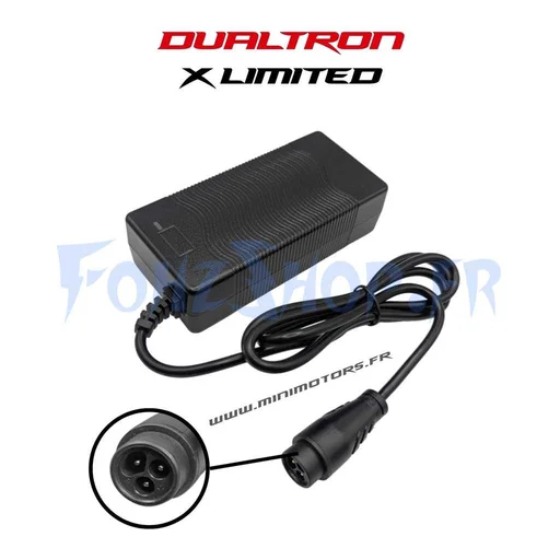 Chargeur 12,6V 5A pour Dualtron X Limited, X1, X2 & X2 Up