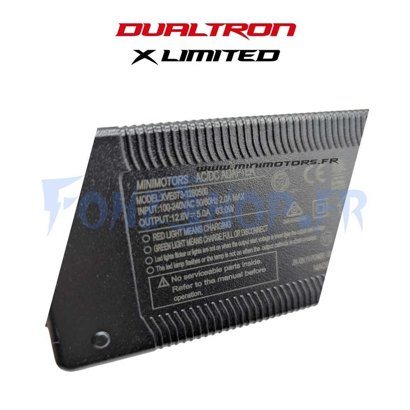 Chargeur 12,6V 5A pour Dualtron X Limited - Vue 2