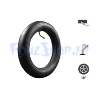 Chambre à air 10x2.50 classique avec valve 45°x45° - Vue 1