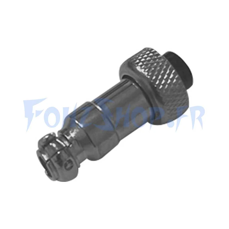 Prise GX12 3 pins femelle x5 pcs - Vista 1