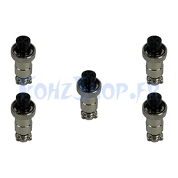 Prise GX12 3 pins femelle x5 pcs - Vista 3