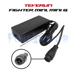 Chargeur 58.8V 2A pour Teverun Fighter Mini, Fighter Q & Space - Vue 1