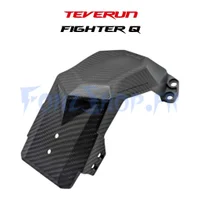 Garde-boue arrière avec support de plaque pour Teverun Fighter Mini - Vue 1