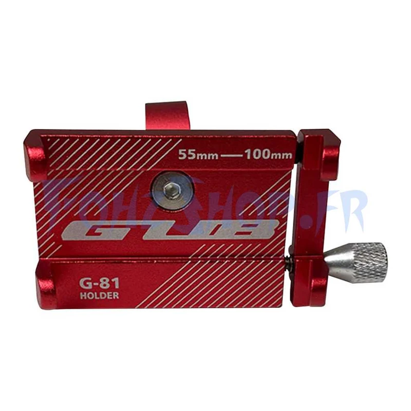 Support téléphone GUB G81 rouge - Vue 2