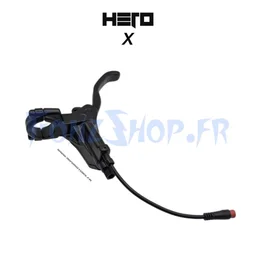 Levier de frein avant droit pour Hero X - Vue 2
