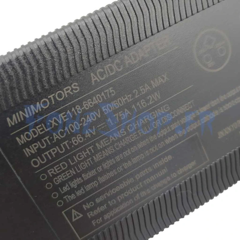 Chargeur 66,4V 1,75A V2 connecteur LP16-3P pour Dualtron & Teverun - Vue 2