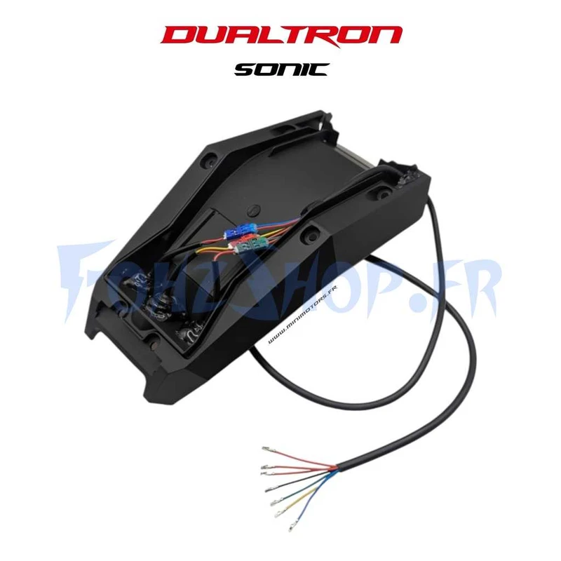 Garde-boue arrière noir avec feu arrière pour Dualtron Sonic - Vue 1