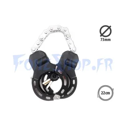 Cadenas menottes antivol trottinette - Vue 1