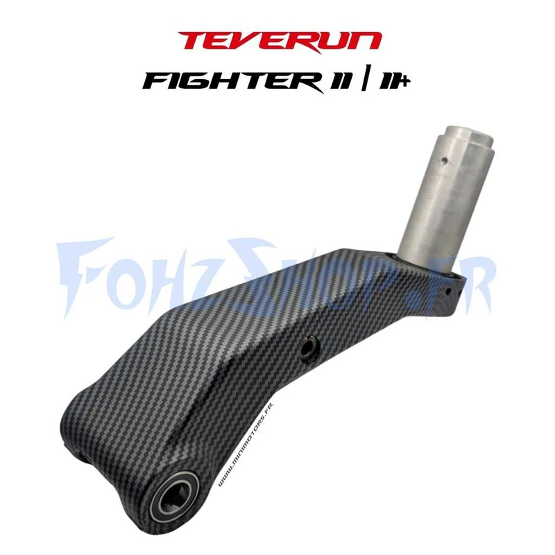 Bras de direction inférieur effet carbone pour Teverun Fighter 11 & 11+ 2026 - Vue 1