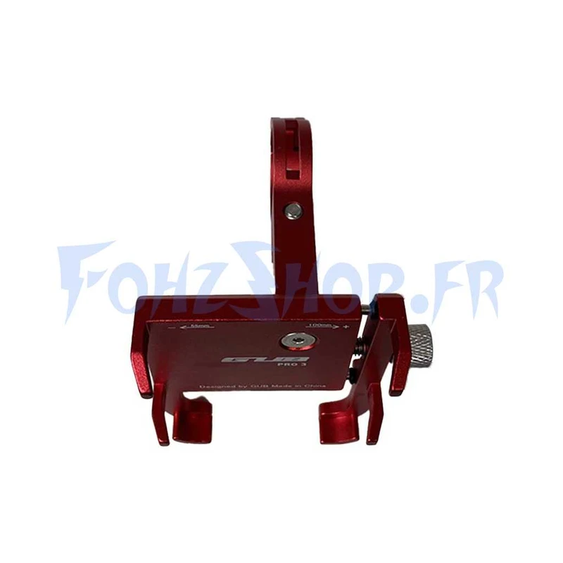 Support téléphone GUB Pro 3 rouge - Vue 2