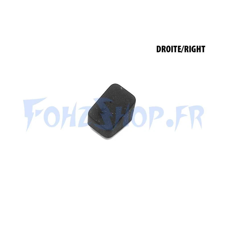 Bouchon silicone de fourche droit (A) pour Kukirin T3 - Vue 1