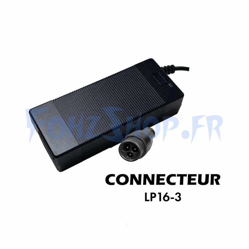 Pack chargeur 48V > 54.6V / 2A (+ adaptateur GX16-LP16-3) - Vista 1