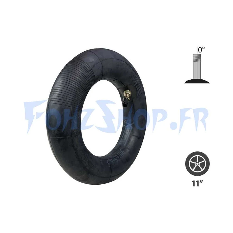 Chambre à air 90/65-6.5 classique avec valve droite - Vue 1