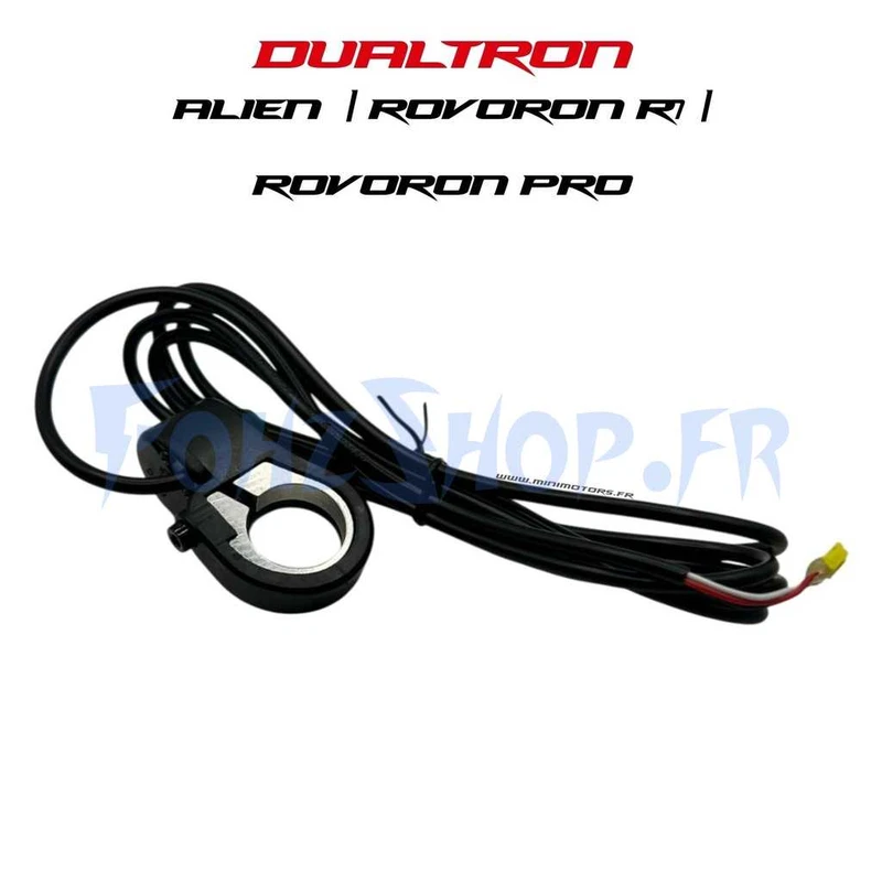 Bouton turbo avec câble 1800mm pour Dualtron Alien - Vue 1