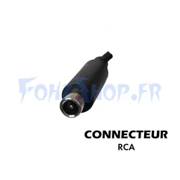 Pack chargeur 48V > 54.6V / 2A (connecteur RCA) - Vue 2