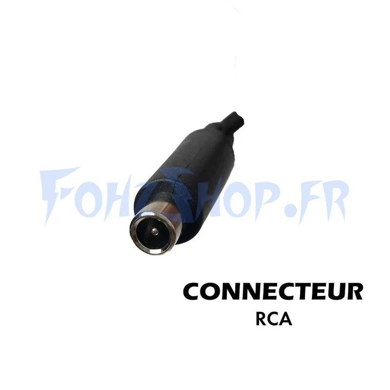 Pack chargeur 48V > 54.6V / 2A (connecteur RCA) - Vue 2