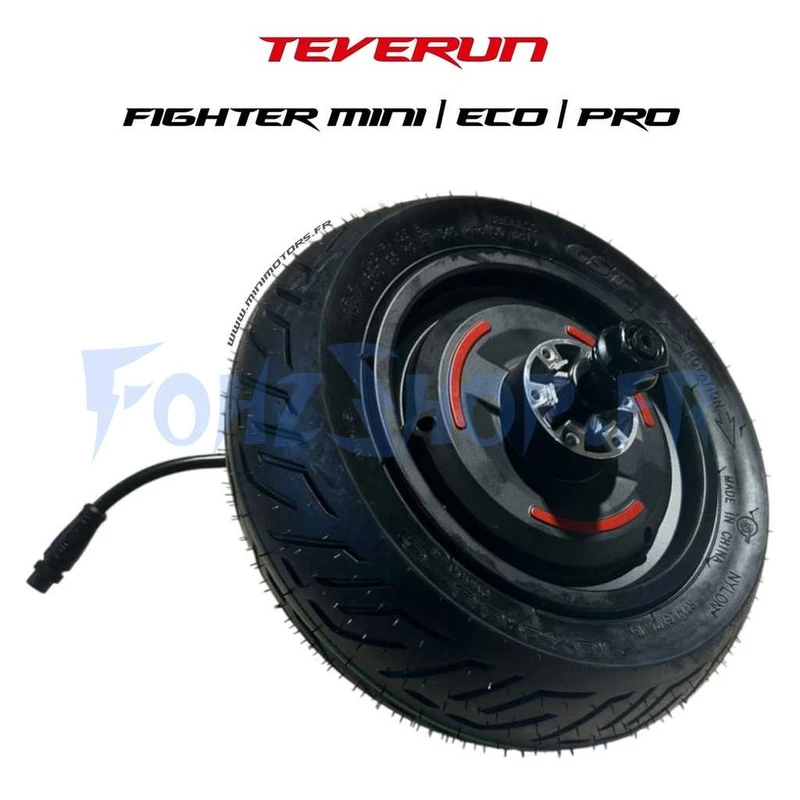 Moteur avant Bosch 2024 avec pneu pour Teverun Fighter Mini, Eco & Pro - Vue 2
