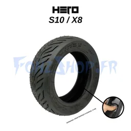 Pneu increvable 10 pouces pour Hero X - Vue 1