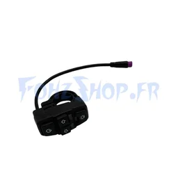 Commodo power, clignotants et phares pour Dualtron Togo - Vue 1