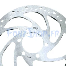Disque renforcé 160mm entraxe 48mm pour Dualtron Thunder, Bronco, HaloKnight T107 Pro, etc... - Vue 2
