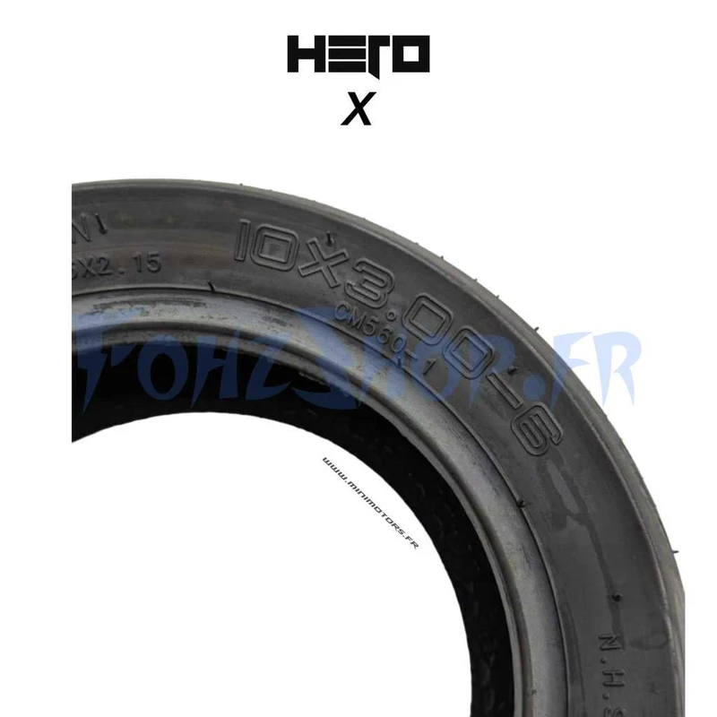 Pneu increvable 10 pouces pour Hero X - Vue 2