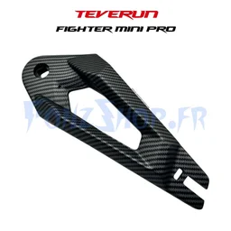 Bras de fourche avant gauche / arrière droite effet carbone pour Teverun Fighter Mini Pro 2025 - Vue 1