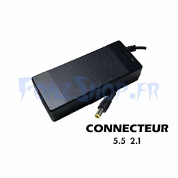 Pack chargeur 36V > 42V / 2A (connecteur DC 5.5×2.1 mm) - Vista 1