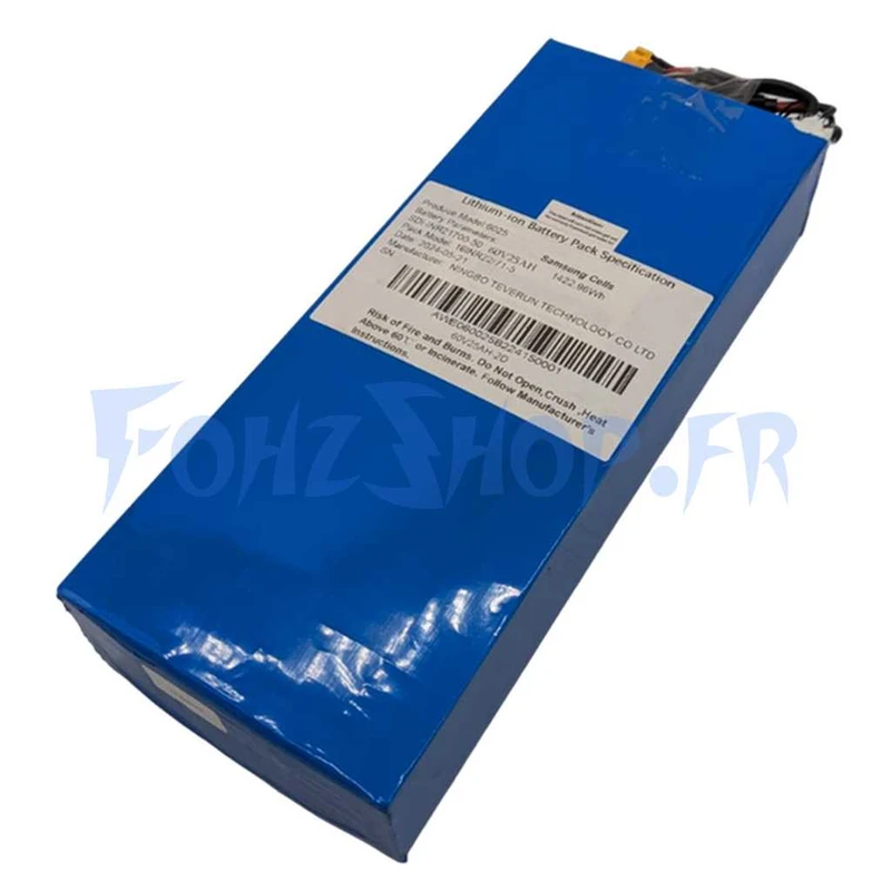 Batterie 60V 25Ah Samsung pour Teverun Fighter 10 & 11 - Vue 1