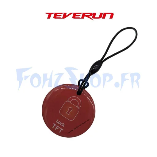 Carte NFC rouge 2024 illimitée pour Teverun & Blade