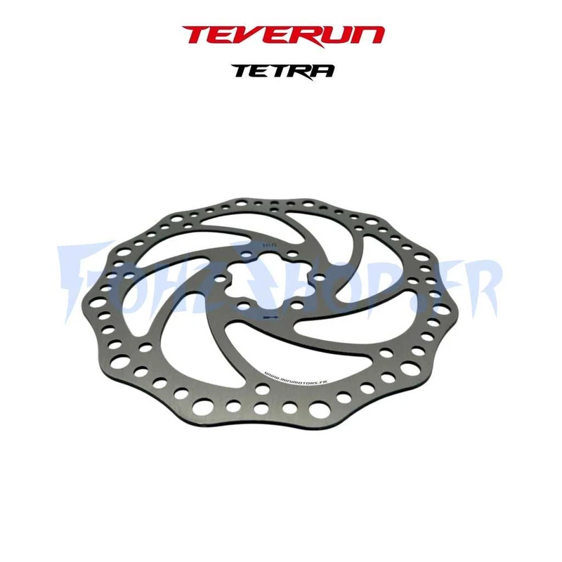 Disque 160 mm pour Teverun Tetra - Vue 1